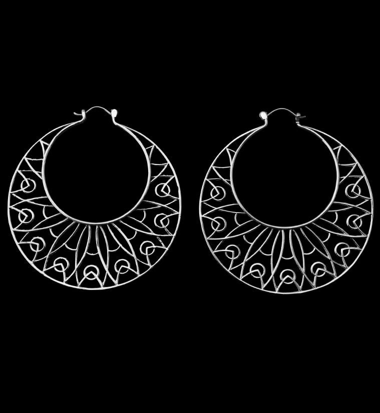 Silver Regalia Titanium Hangers - Earrings