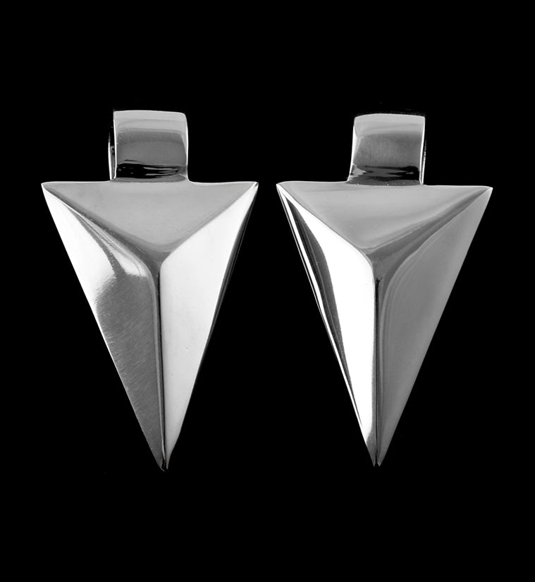 Tryst White Brass Ear Weights