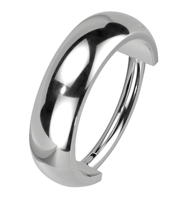 Smooth Titanium Hinged Segment Ring