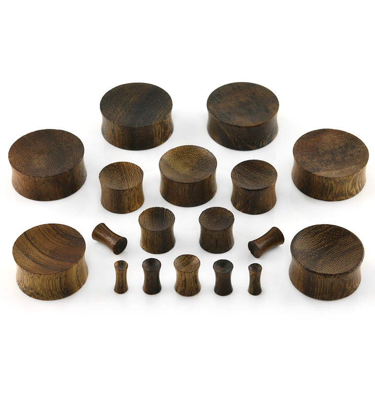 Concave Snake Wood Plugs