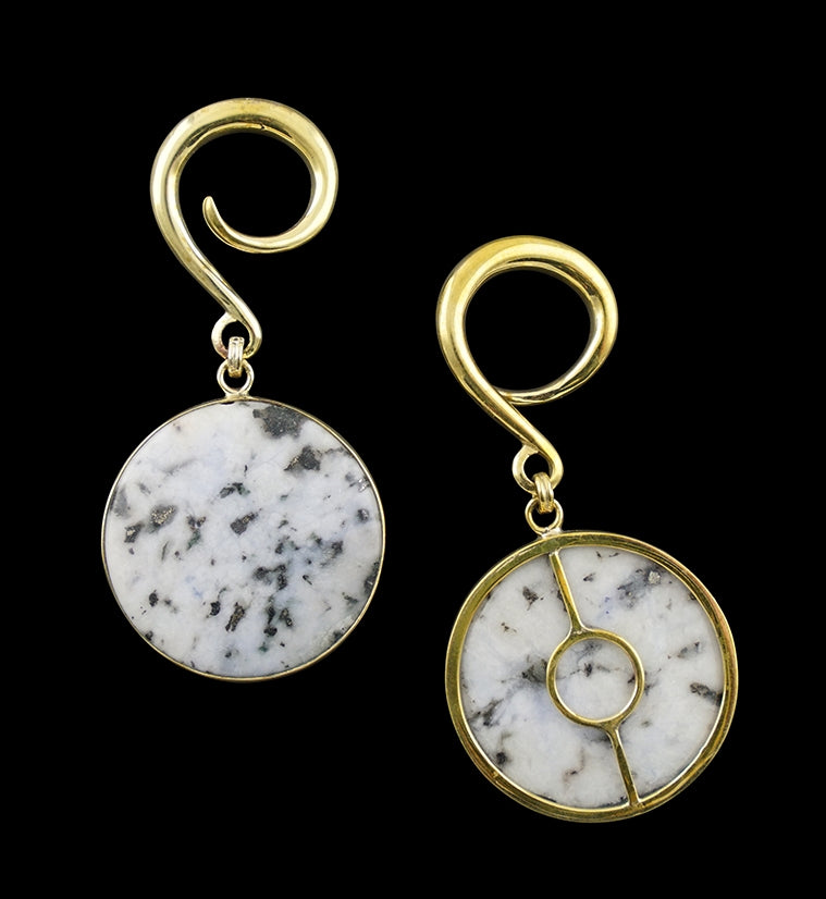 Grand Sodalite Stone Hanging Ear Weights