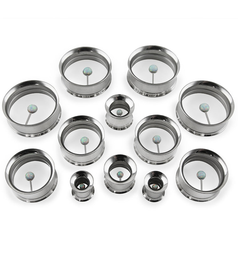 solo-opalite-steel-tunnels-plugs.