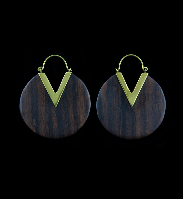18G Discus Sono Wooden Hangers / Earrings