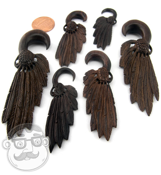 Sono Wood Dreamcatcher Spiral Plugs