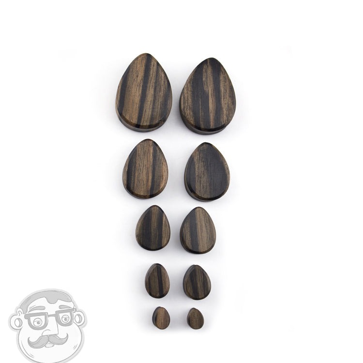 Sono Wood Teardrop Plugs
