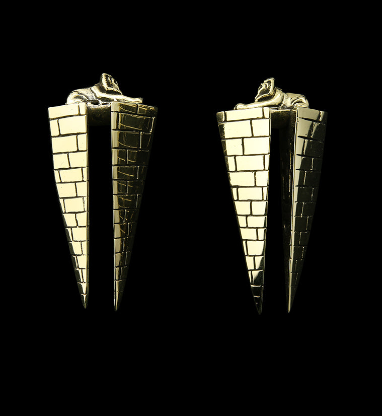 Sphinx Brass Ear Weights