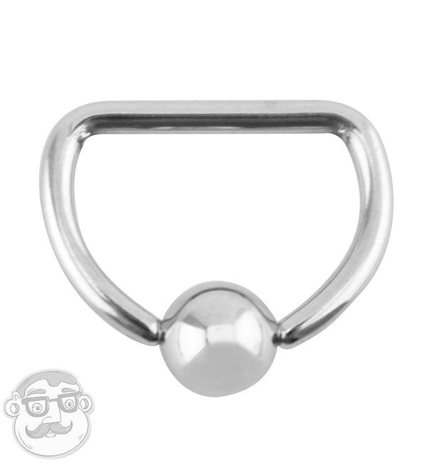 Stainless Steel Captive D Ring