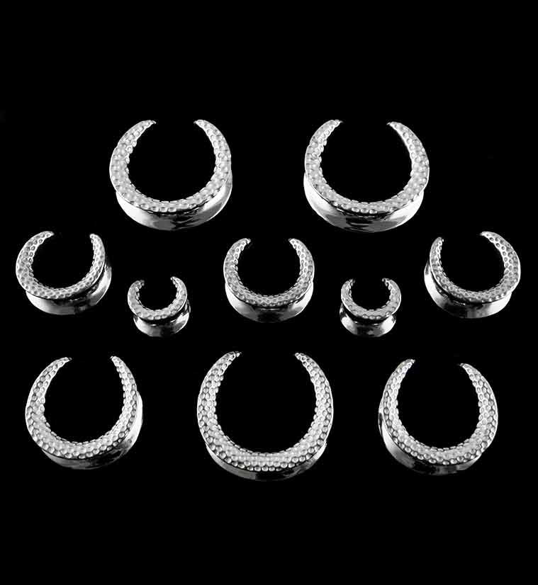 Hammered Stainless Steel Saddles