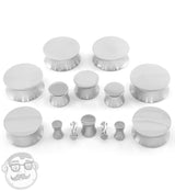 Solid Stainless Steel Concave Plugs