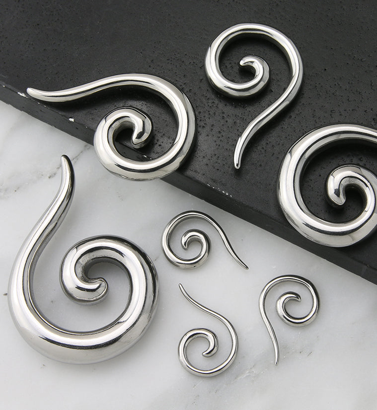 316L Stainless Steel Tail Spirals