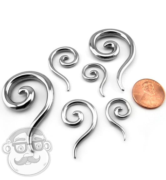 316L Stainless Steel Tail Spirals
