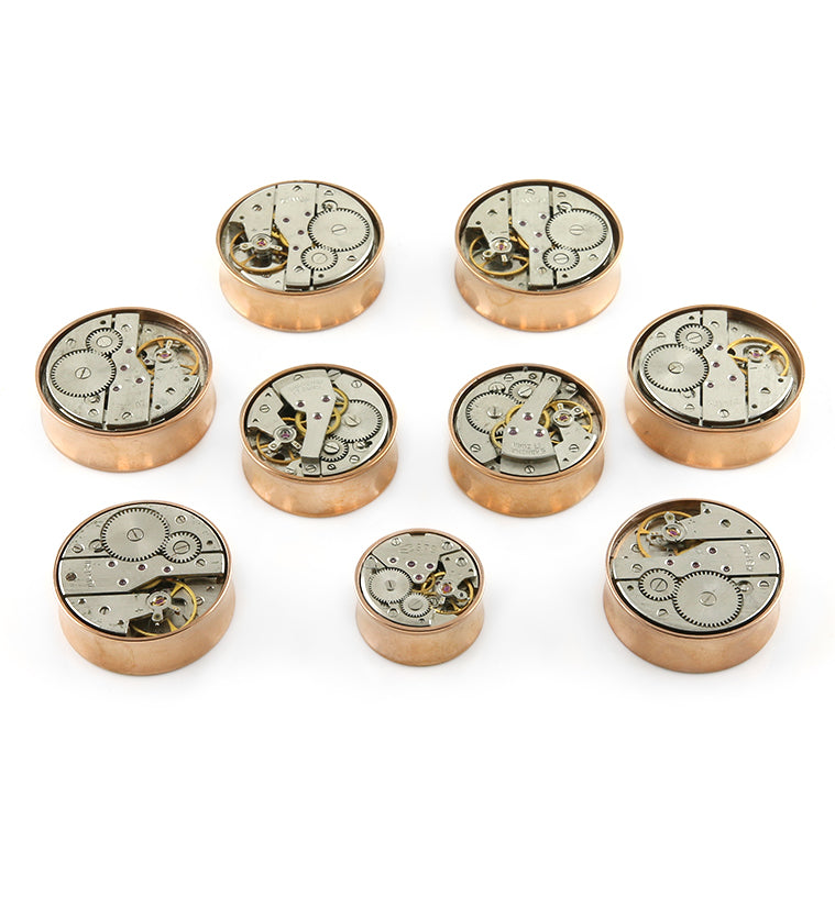 Steampunk Gear Plugs