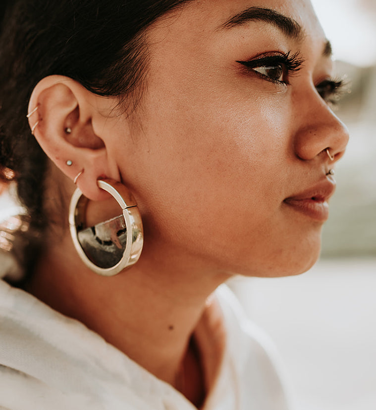 Colure Maligano Jasper Stone Ear Weights