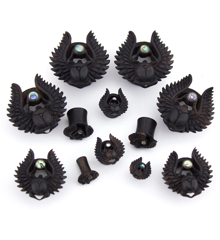 Sacred Beetle Areng Wood Tunnels