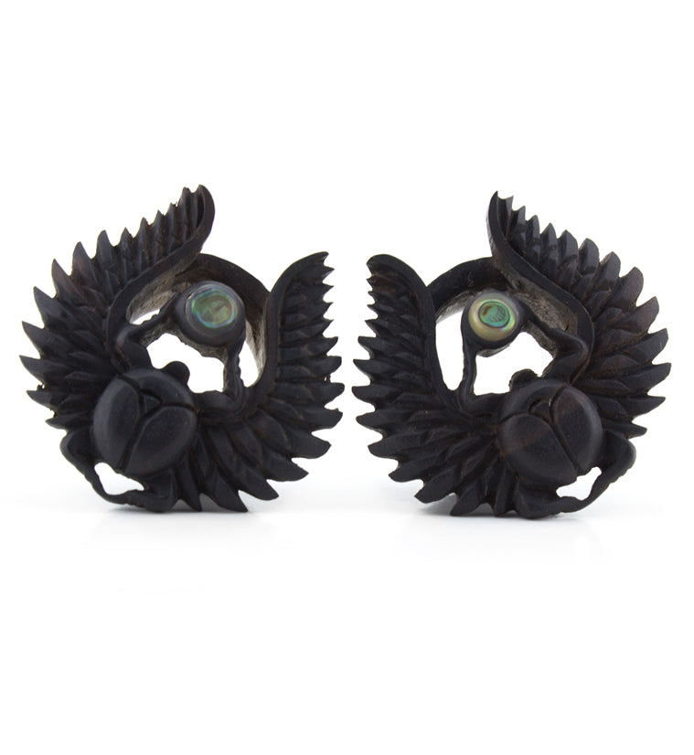 Sacred Beetle Areng Wood Tunnels