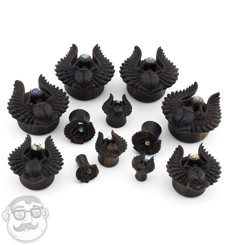 Sacred Beetle Areng Wood Tunnels