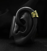 Swirl Brass Ear Cuff