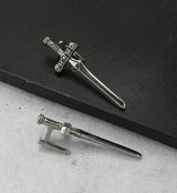 Sword Stainless Steel Ear Weights
