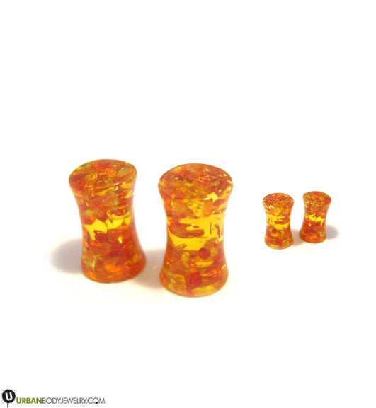Synthetic Amber Plugs