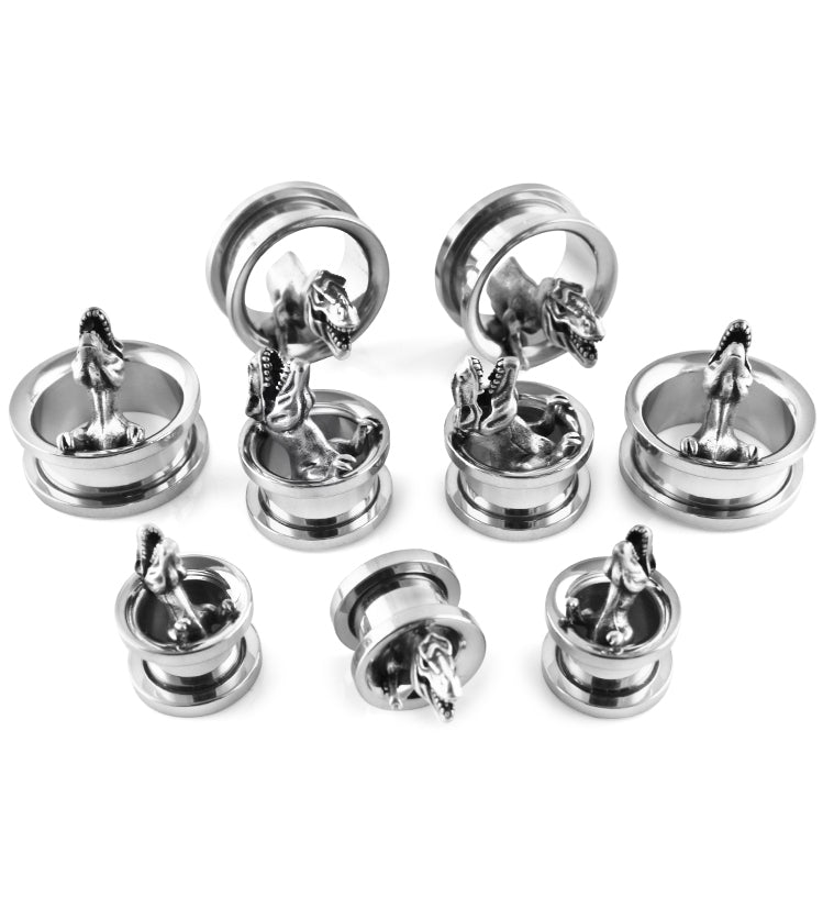 T Rex Stainless Steel Plugs