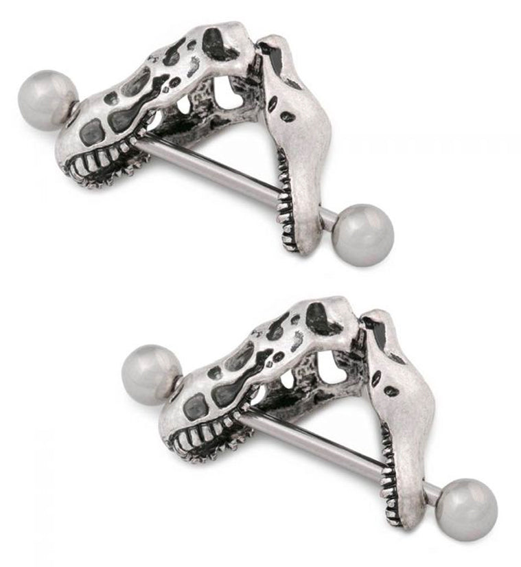 T Rex Nipple Ring Barbell