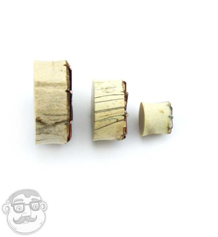 Rustic Mandala Tamarind Wood Plugs