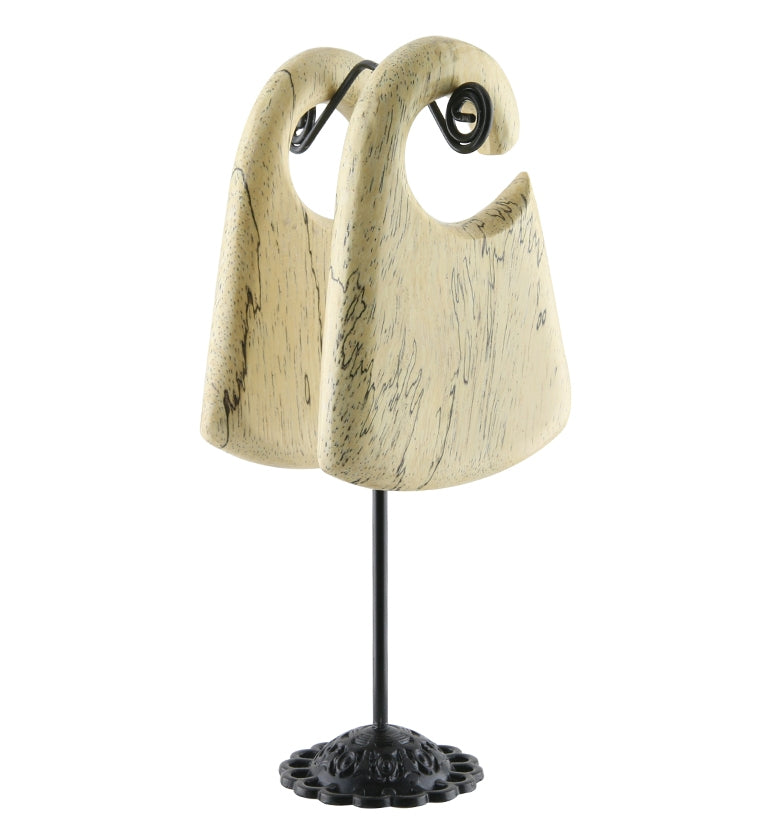 Tamarind Wood Locket Ear Weights