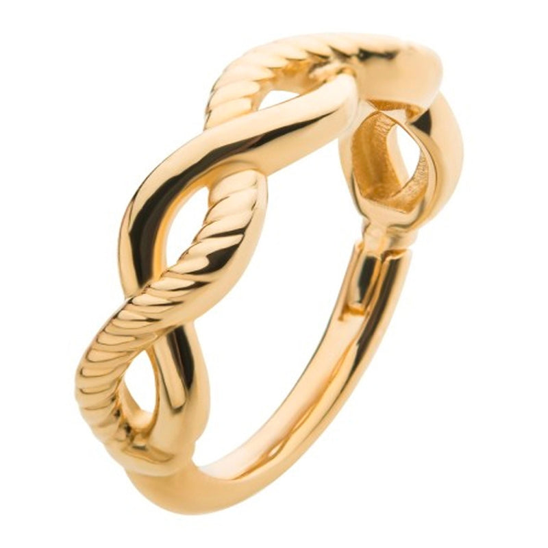 14kt Gold Tangle Hinged Segment Ring