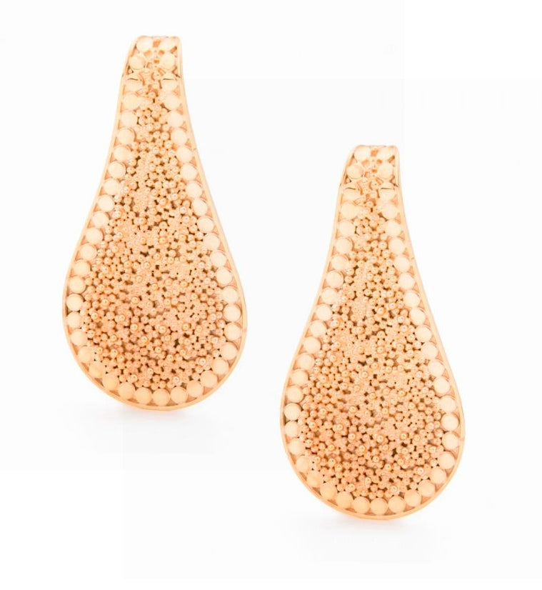 Deluge Teardrop Brass Ear Weights