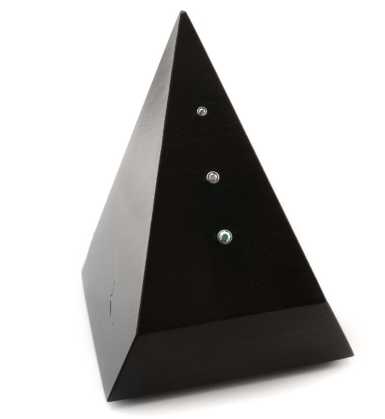 Titanium Threadless Rainbow Aurora CZ Gem Top