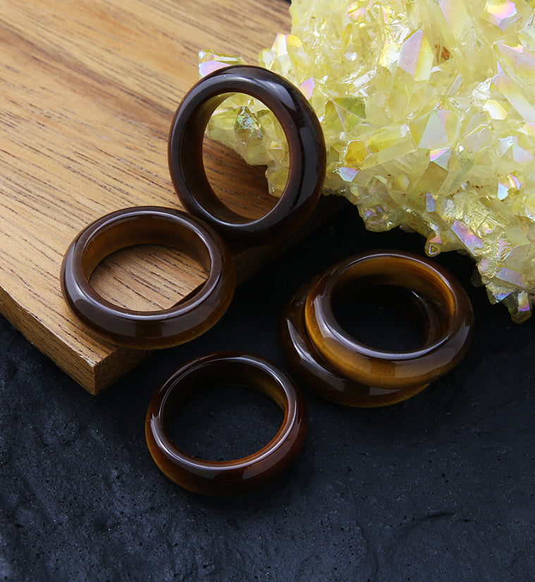 Tigers Eye Stone Ring