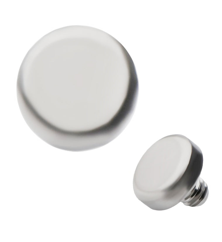 16G - 14G Titanium Threaded Disc | UrbanBodyJewelry.com