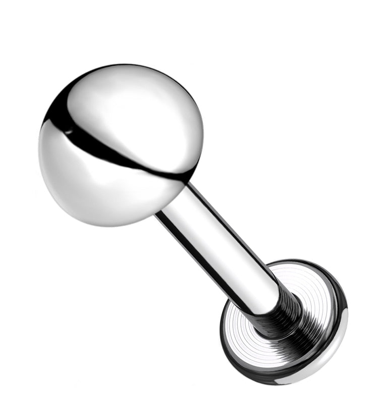 16G Dome Top Titanium Labret