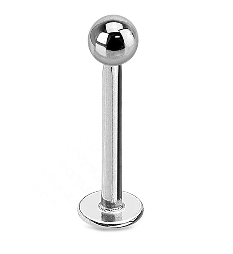 Internally Threaded Titanium Labret Stud