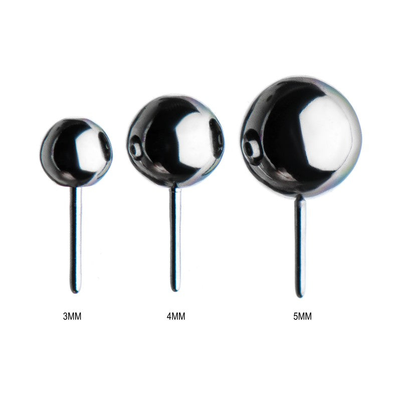 Titanium Threadless Ball Top