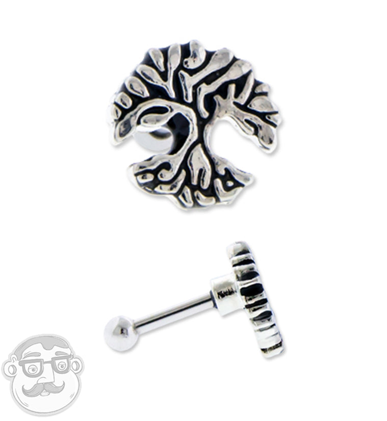 16G Tree of Life Tragus / Cartilage Barbell