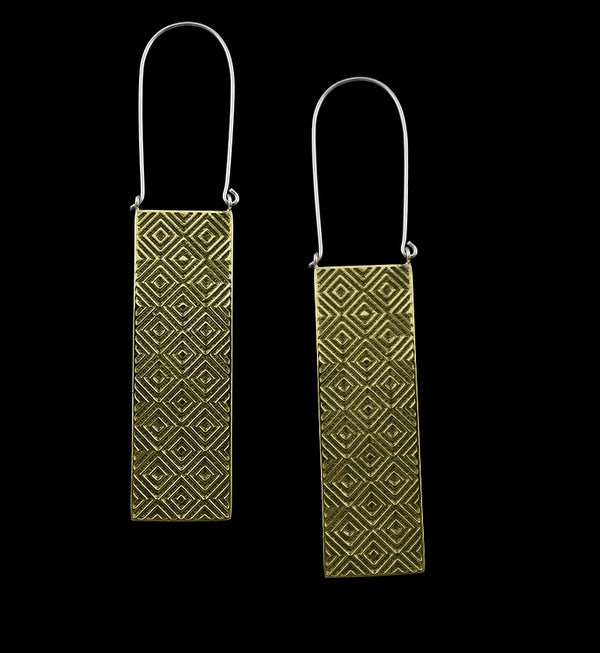 Trellis Titanium Hangers / Earrings