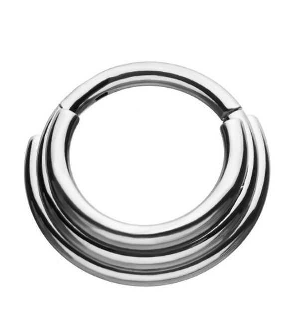 Triple Layered Titanium Hinged Segment Ring