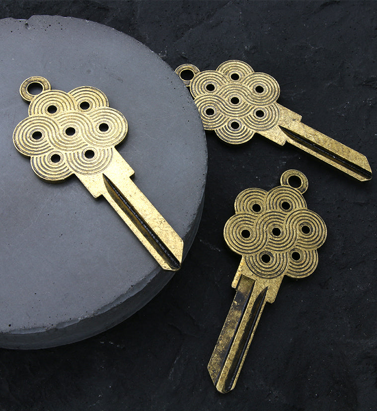 Triskele Brass Key