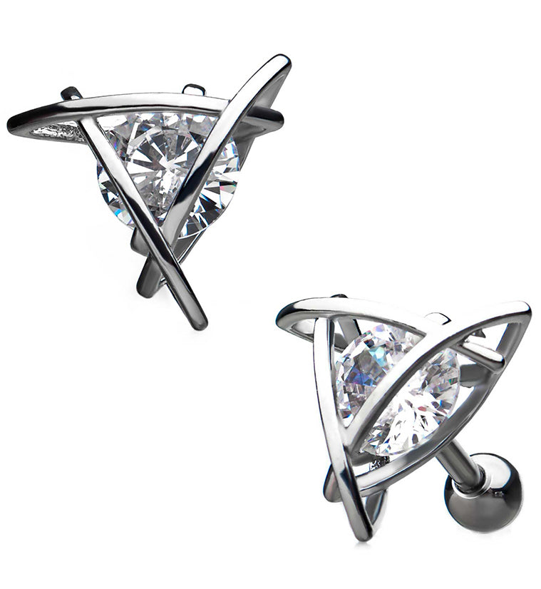 18G Triune Cartilage Barbell