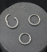 Twine Hinged Segment Ring