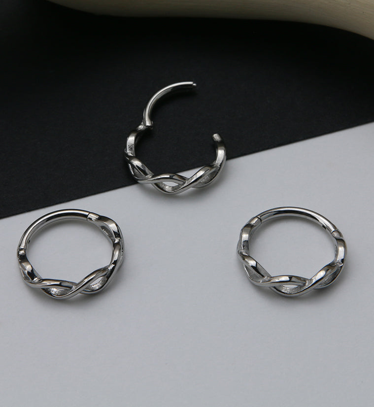 Twisted Hinged Segment Ring