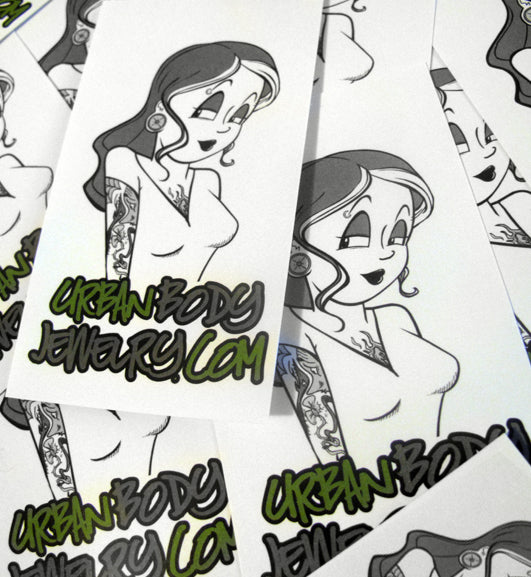 UBJ Chic Sticker Pack