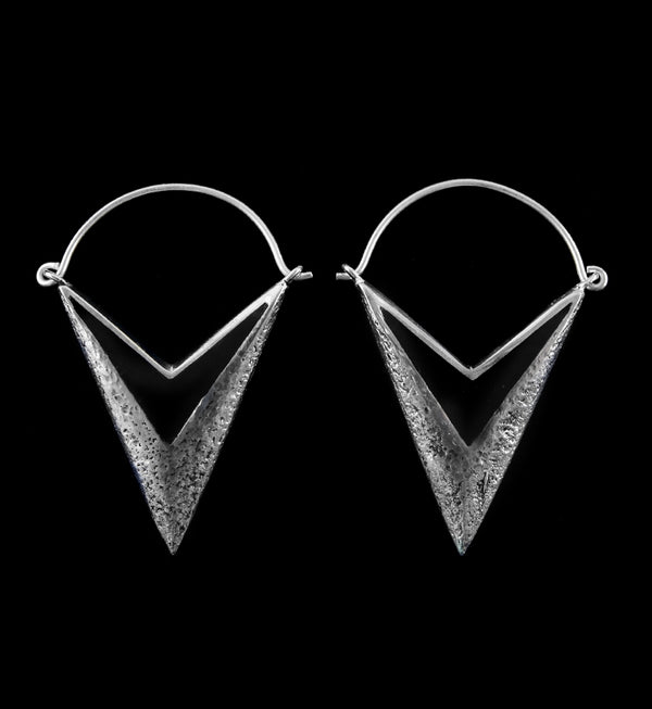 18G Silver Ridge Brass Hangers - Earrings
