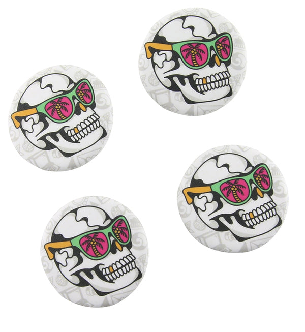 Vacation Skull Buttons Pack