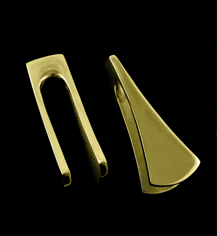 Vane Brass Ear Weights