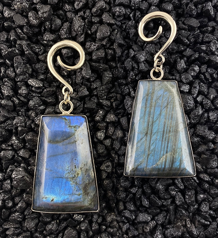 Labradorite Ear Weights Version 10