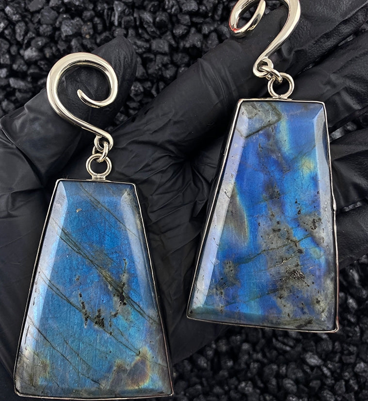Labradorite Ear Weights