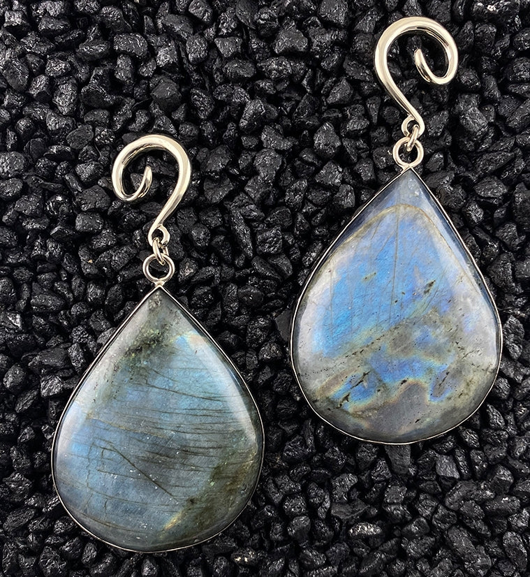 Labradorite Ear Weights
