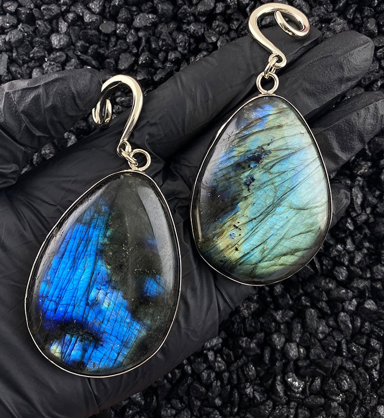 Labradorite Ear Weights